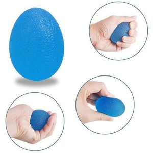 Ovo de Silicone para Exercício e Reabilitação Médio Azul – Prim