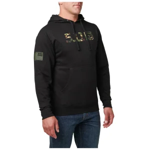 SWEATSHIRT 5.11[+]® WOODLAND CAMO FILL C/ CAPUZ