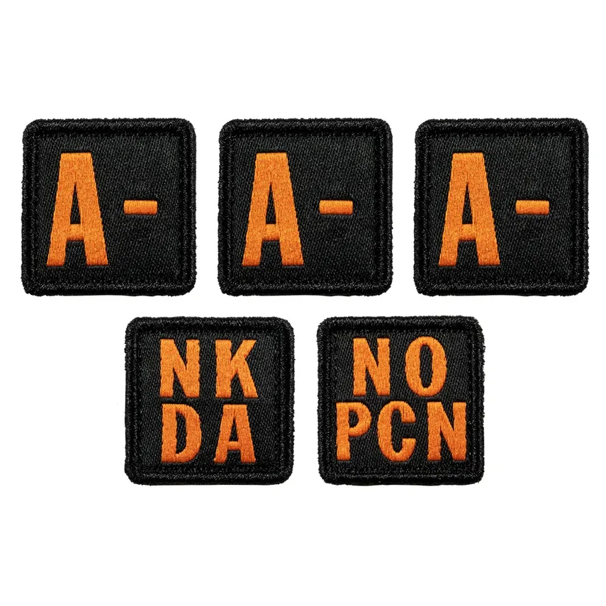 PATCH KIT DE TIPO SANGUÍNEO