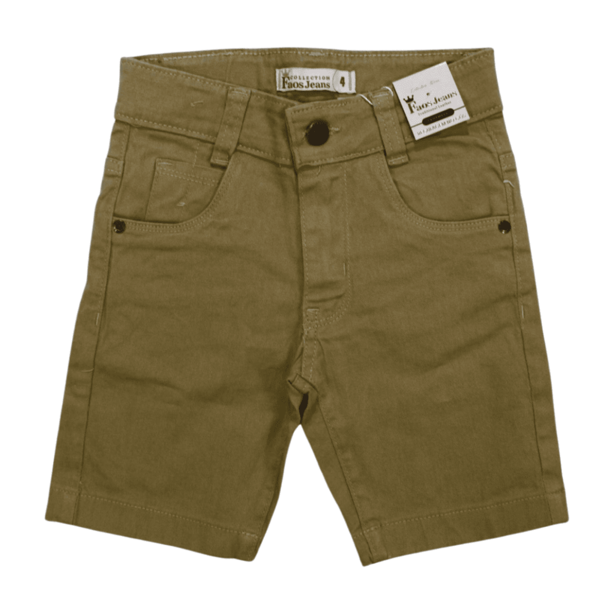 Bermuda Sarja Masculina com Regulagem no Cós 680 – Faos - Image 2