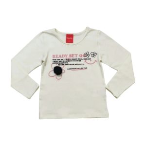 Blusa Manga Longa com Pompom 61019 – Kely Kety