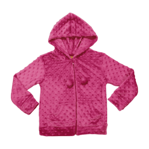 Blusão Feminino Pelúcia com Capuz 23141 – Rollu