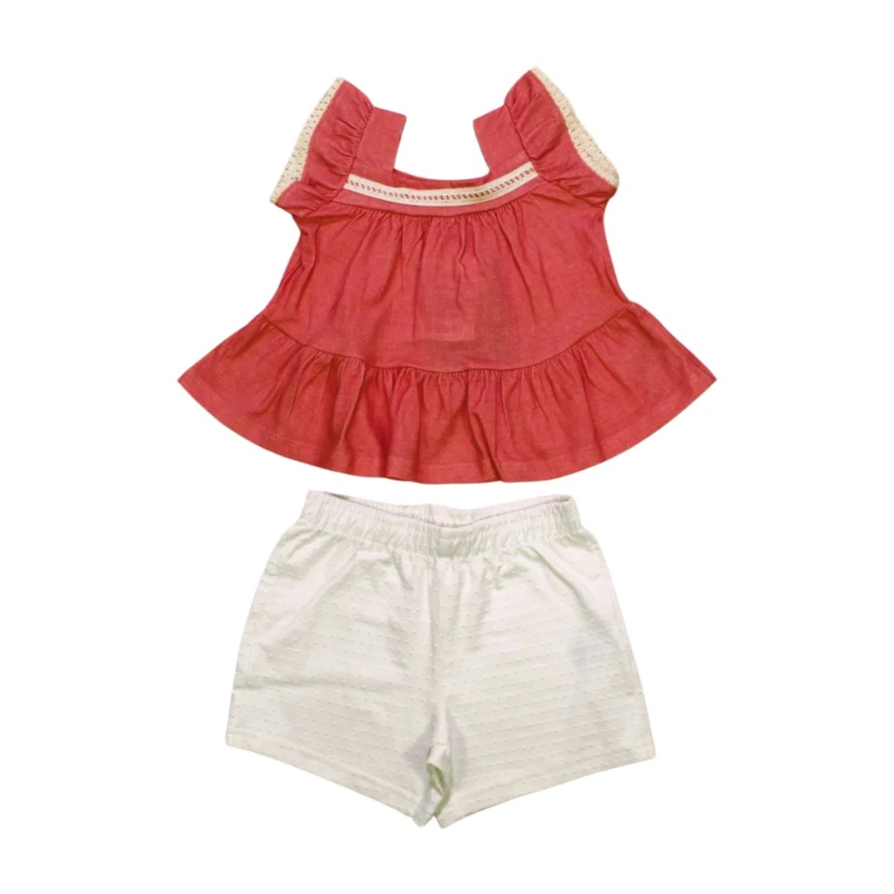 Conjunto Feminino Blusa e Shorts 46859 – Alakazoo - Image 2
