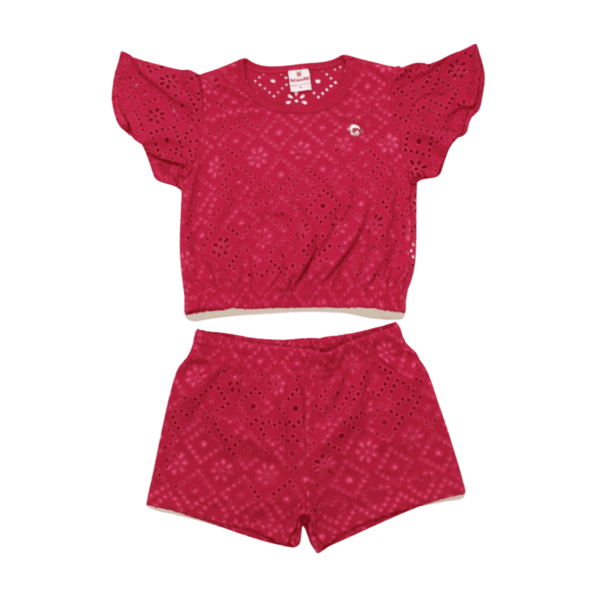 Conjunto Feminino Blusa e Shorts Lasie 26332 – Brandili - Image 2