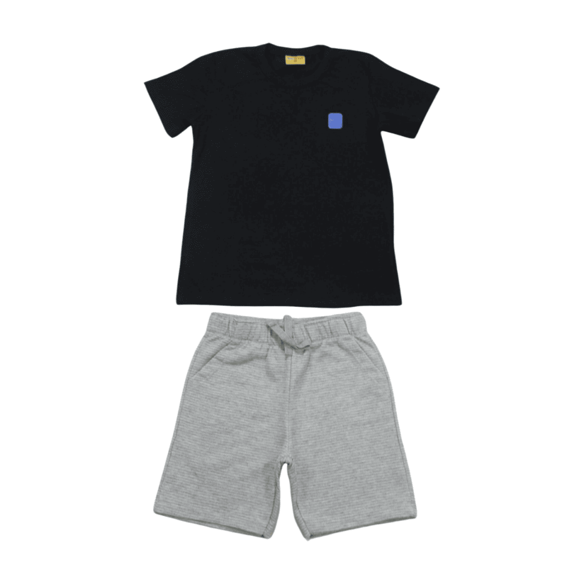 Conjunto Masculino Camiseta Estampa Skate e Bermuda Moletinho 22236 – Rollu - Image 2
