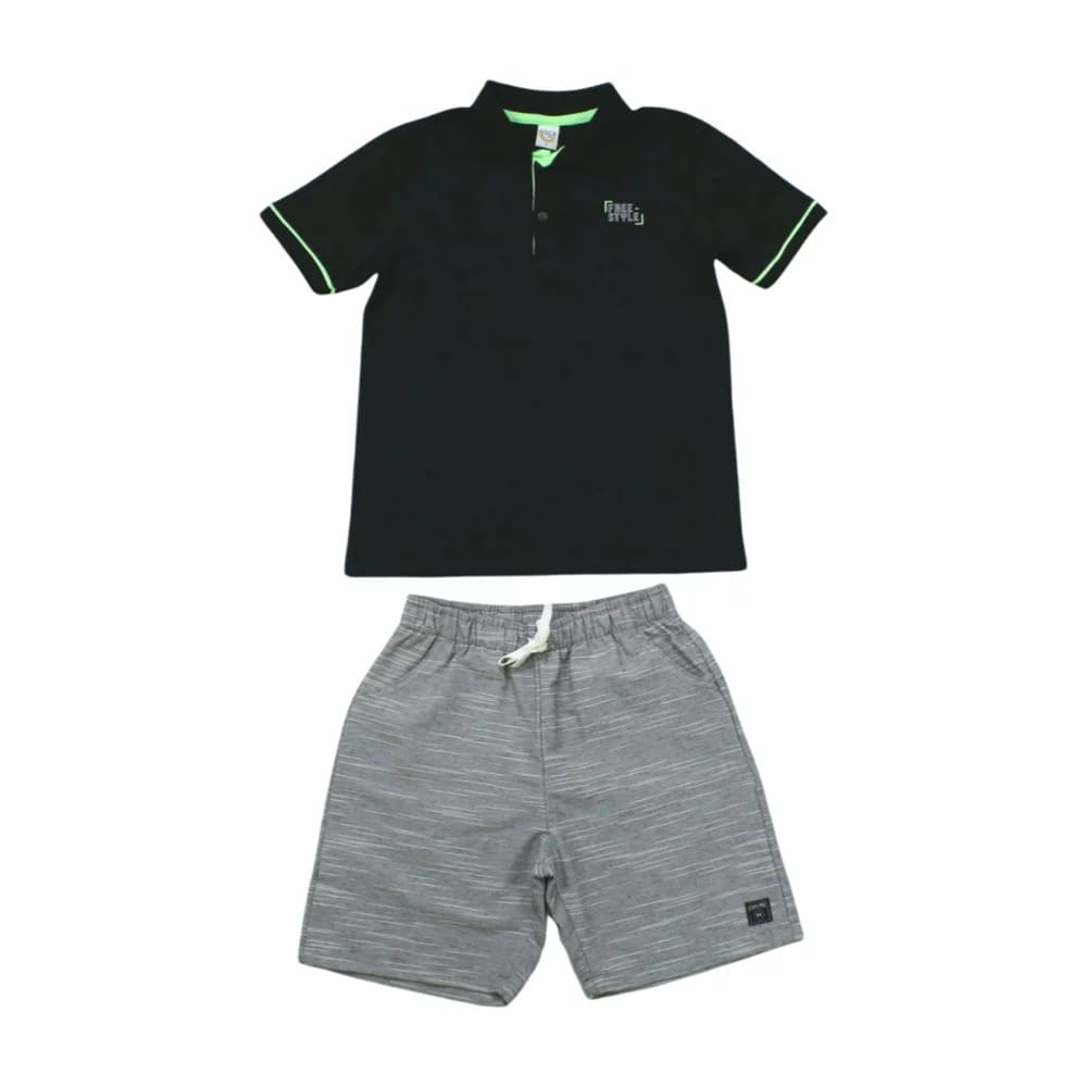 Conjunto Masculino Polo e Bermuda Sarja 46667 – Boca Grande - Image 2