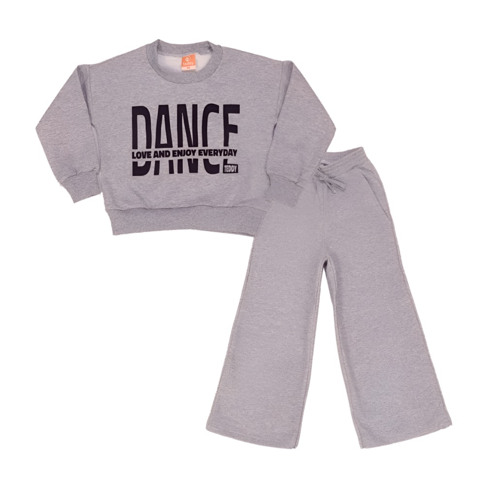 Conjunto Moletom Feminino com Pantalona Dance 16652 – Teddy - Image 2