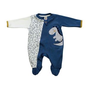 Macacão Suedine Longo Masculino Dino 571 – Nilly Baby