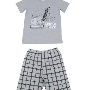 Pijama Curto Masculino Estampado Slo Th Mode 47240 – Alenice