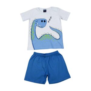 Pijama Curto Masculino Estampa Dino 11558 – Kiko