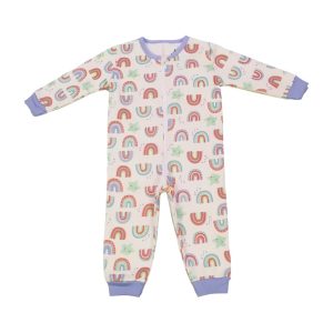 Pijama Macacão Moletom Feminino Estampa Urso e Arco 54808 – Brandili