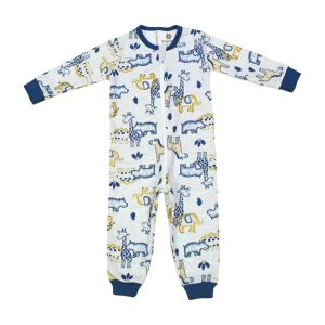 Pijama Macacão Moletom Masculino Estampado Bichos 54814 – Brandili