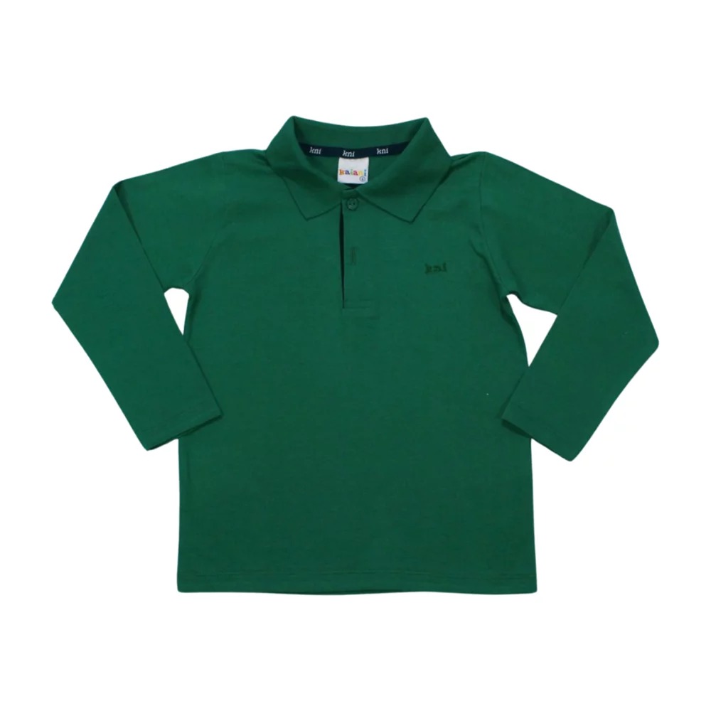 Polo Manga Longa Com Bordado Lisa 11088 – kaiani