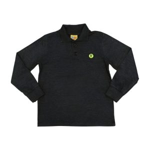 Polo Masculina Manga Longa com Aplique 17204-3 – Rolú