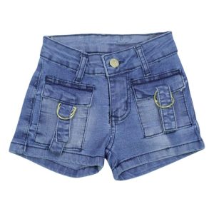 Shorts Jeans Feminino com Bolso 9094 – Via Onix