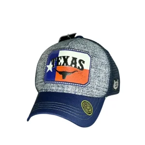 Boné Country Texas Azul Trucker | Agrocowntry Premium